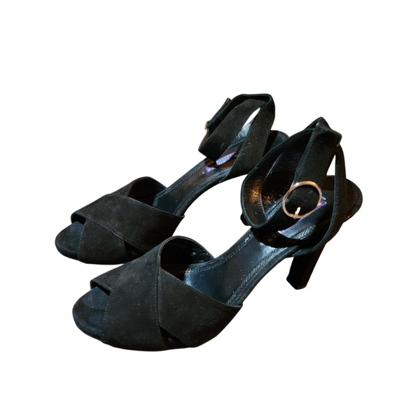 Ralph Lauren Shoes - Ralph Lauren Heels Suede Purple Label Women's Shoes Size 8